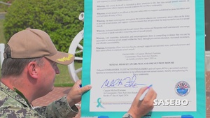 CFAS Child Abuse Prevention Month & Sexual Assault Awareness and Prevention Month Proclamation Signing