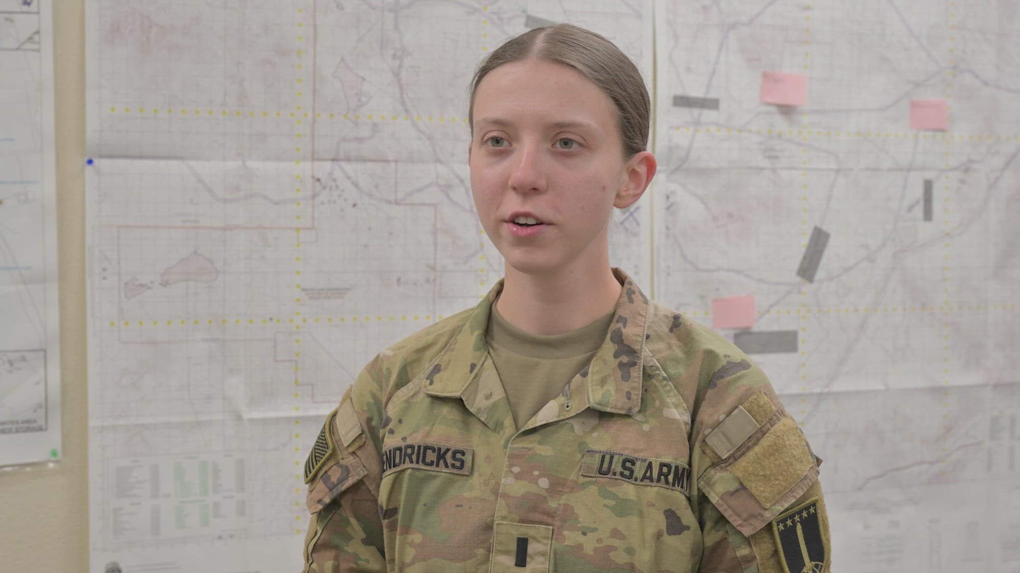 1st Lt. Jana Hendricks, Cyber Electromagnetic Warfare Officer platoon leader in Multi-Domain Command -- Europe's Extended Range Sensing and Effects company speaks about being a platoon leader and her role as an Electromagnetic Warfare Officer.