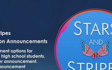 AFN Naples Social Media Excerpt - Stars &amp; Stripes Graduation Announcements