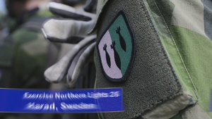 2-101 CAV mortar section brings the rain with Swedish Armed Forces
