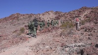 Singapore Armed Forces and 1st Marine Division Marines conduct joint training.