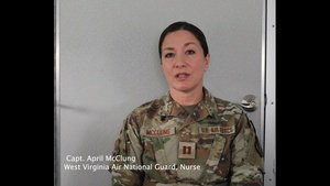 JTF-DC Hero-Nurse Capt. April McClung Celebrates Nurses Week