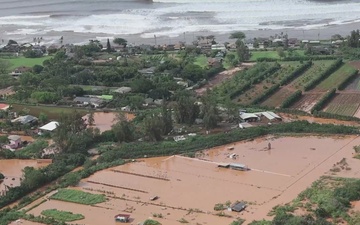 Hawaii National Guard conducts response and recovery missions during Kona Low storms