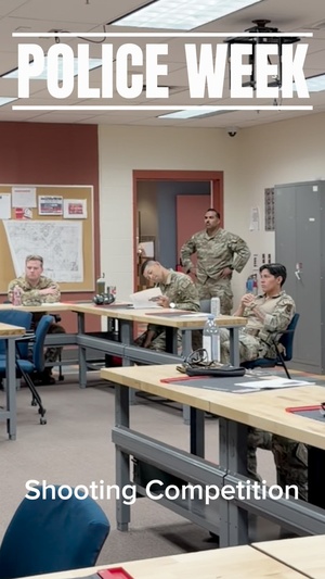 Police Week shooting competition at Kirtland Air Force Base