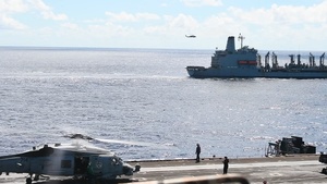 Nimitz Conducts Vertical Replenishment