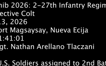 Salaknib 2026 B-Roll: 2-27th Infantry Regiment Defend Objective Colt