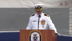 USS Cleveland (LCS31) Commissioning