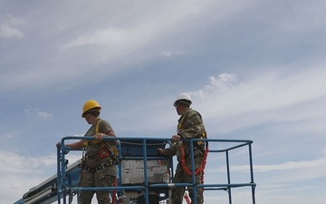 WYARNG 307th Engineer Utilities Detachment Innovative Readiness Training Project with Habitat for Humanity
