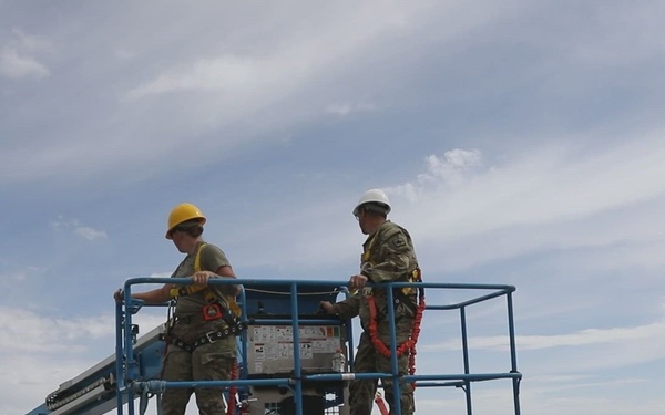 WYARNG 307th Engineer Utilities Detachment Innovative Readiness Training Project with Habitat for Humanity