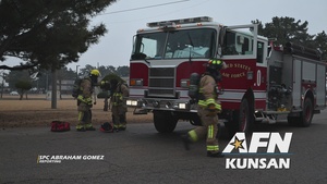 Kunsan firefighter's emergency response