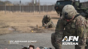 Alpha Battery 2-1 Tactical Combat Casualty Care Training