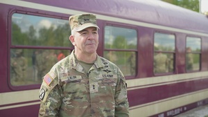 SWORD 26: Maj. General Michael Lalor, (A-roll)