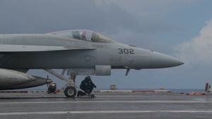 Nimitz Sailors Conduct Flight Operations