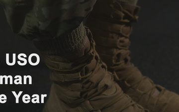 USO Airman of the Year Staff Sgt. Theodore Dudley