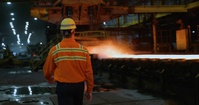 Steel Worker b-roll