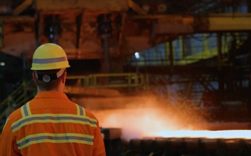 Steel Worker b-roll