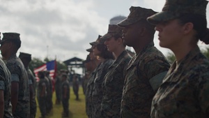 Headquarters Battalion Relief and Appointment Ceremony