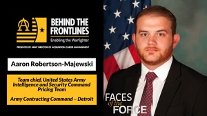 Faces of the Force: Aaron Robertson-Majewski, ACC-Detroit Arsenal