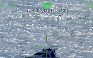 AMO Aircrew and Marine Units Intercept Human Smuggling Vessel Near Freeport, The Bahamas