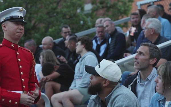 MBW Hosts British Ambassador Turner at Evening Parade B-Roll