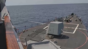 USS Mustin (DDG 89) Conducts Underway Operations