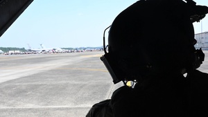 U.S. Air Force CV-22 Osprey demonstrates capabilities during Japanese-American Friendship Festival 2026