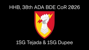 Headquarters and Headquarters Battery, 38th Air Defense Artillery Brigade Change of Responsibility Ceremony 2026
