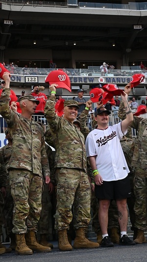 REEL: National Guard Day at Nationals Park 2026
