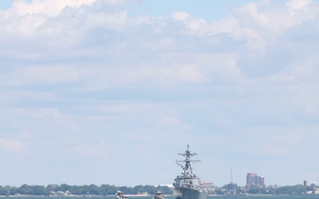 USS Ted Stevens (DDG 128) Arrives in Norfolk
