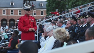 MBW Hosts British Ambassador Turner at Evening Parade B-Roll