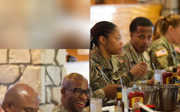 Farewell to SSG Adam During Luncheon