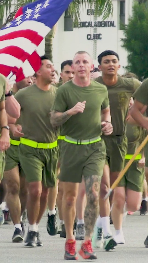 MWHS-1 hosts motivational run
