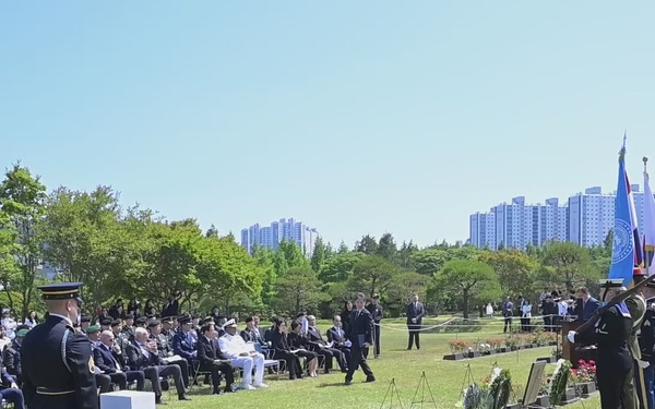 Interment Ceremony Honoring Retired Colonel Jaap Constandse