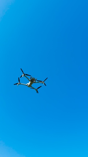 UAS Training: WAARNG Drone Operators coordinates with local FAA during flights operations.