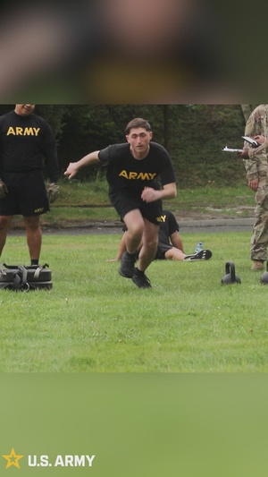Dogface Soldiers conduct Army Fitness Test