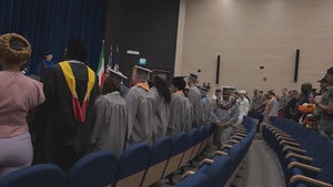 AFN Naples News - University of Maryland Global Campus Graduation at NSA Naples