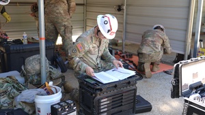 B CO, 249th Engineer Battalion (Prime Power) CBRM mission 4k b-roll at Cannelton Locks and Dam, Indiana