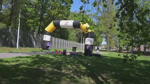 Blooming Anywhere: SHAPE Teacher Highlights the Strength of Military Youth during MOMC B-roll CYS Color Run