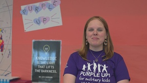 Blooming Anywhere: SHAPE Teacher Highlights the Strength of Military Youth during MOMC interview