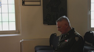 U.S. Army and German Bundeswehr Worship Ceremony B-Roll
