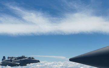 First A-10, HC-130 Refueling at Moody AFB