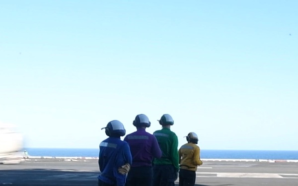 President of the Republic of Argentina and Argentine Distinguished Visitors Tour USS Nimitz