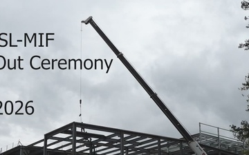 HANSCOM AIR FORCE BASE, Mass. — Reaching a pivotal milestone in construction, the U.S. Army Corps of Engineers (USACE) New England District held a topping out ceremony on May 14