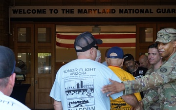 Korean and Vietnam War Veterans Take of Tour Fifth Regiment Armory