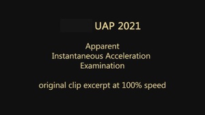 DOW-UAP-PR051, "Syrian UAP instant acceleration"
