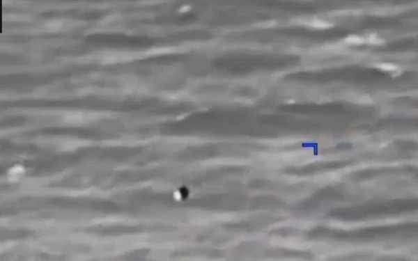 DOW-UAP-PR056, "Spherical UAP pulsing over water [CALLSIGN]"