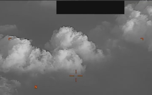 DOW-UAP-PR057a, "Spherical UAP in clouds"