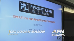 U.S. Navy Sailors with 3rd Marine Logistics Group Conduct Field Sterilization Training