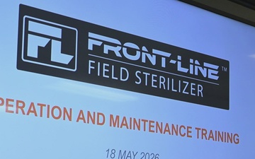 U.S. Navy Sailors with 3rd Marine Logistics Group Conduct Field Sterilization Training