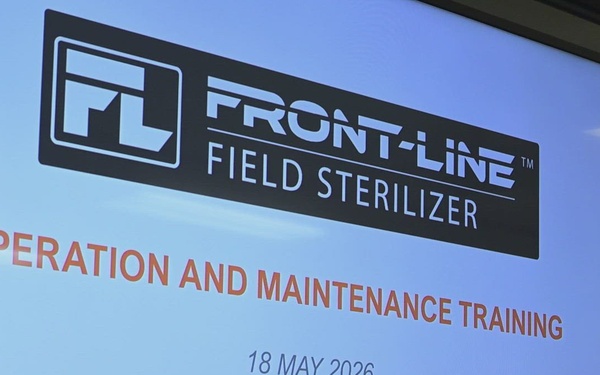 U.S. Navy Sailors with 3rd Marine Logistics Group Conduct Field Sterilization Training